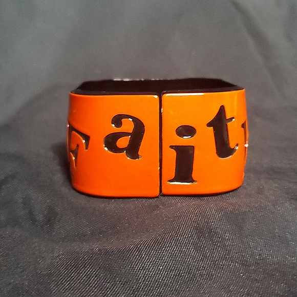 "FAITH" Bangle (sold separately) - Picture 3 of 4